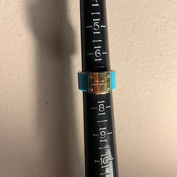 Michael Kors teal ring - Picture 4 of 4